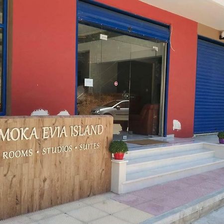 Moka Evia Island Hotel Akhladherí Exterior foto